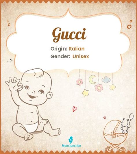 gucci name|gucci name origin.